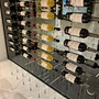 floor to ceiling wine rack